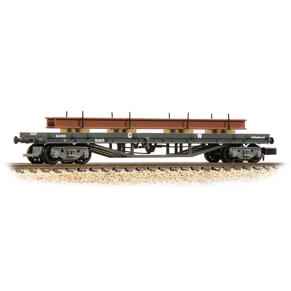 Bachmann Europe plc 30T 'Macaw B' Bogie Bolster GWR Grey [WL]